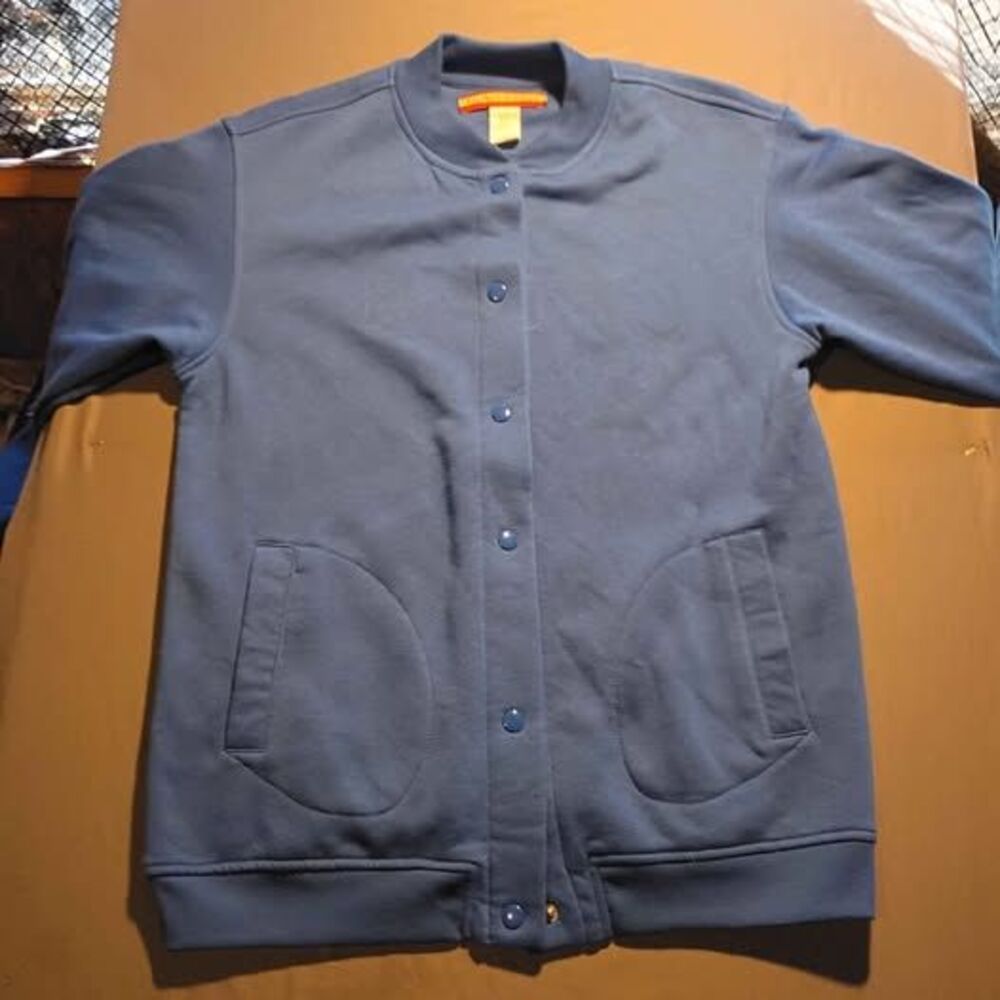 Tudor Court Snap-Front Sweatshirt Jacket